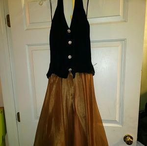 Vintage Velvet Dave & Johnny Formal dress